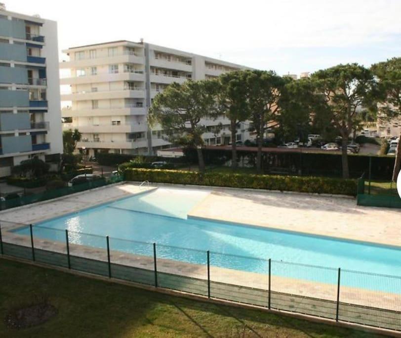 Appartement Vue Mer Cagnes-sur-Mer Exterior foto