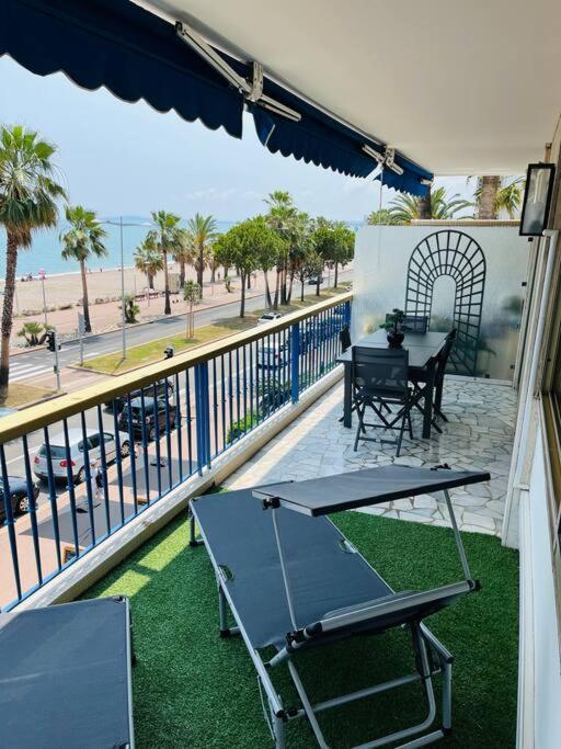 Appartement Vue Mer Cagnes-sur-Mer Exterior foto